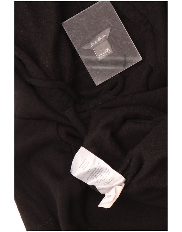 Damski sweter z kapturem Eddie Bauer UK 20 2XL Czarny poliester