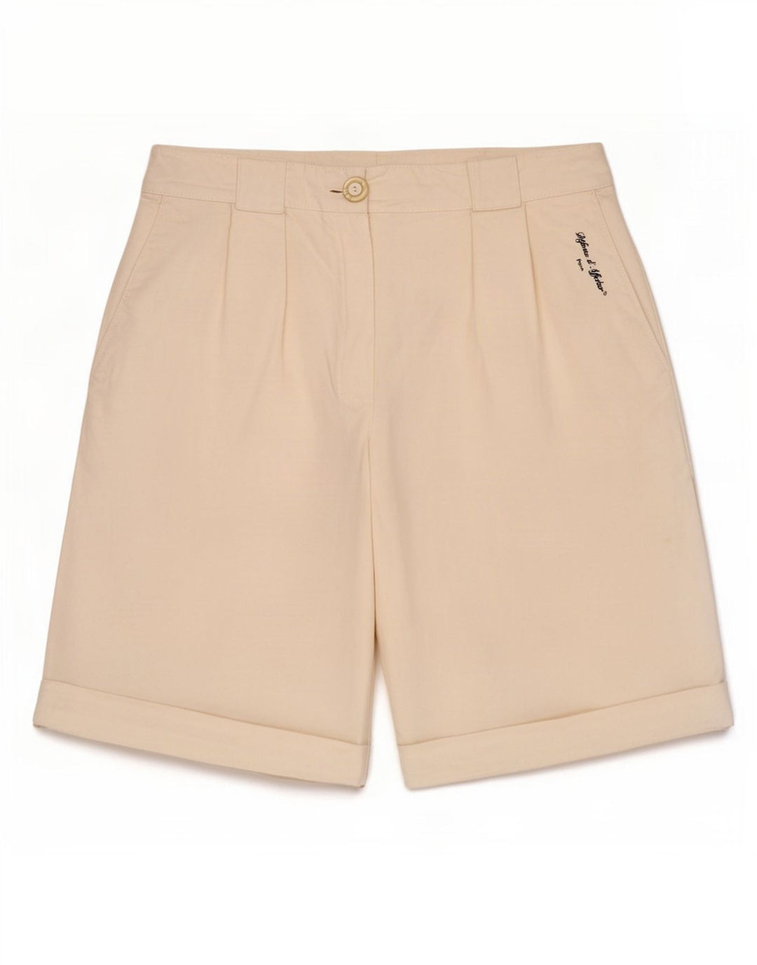 Vintage damskie szorty Chino średnie W28 w kolorze złamanej bieli