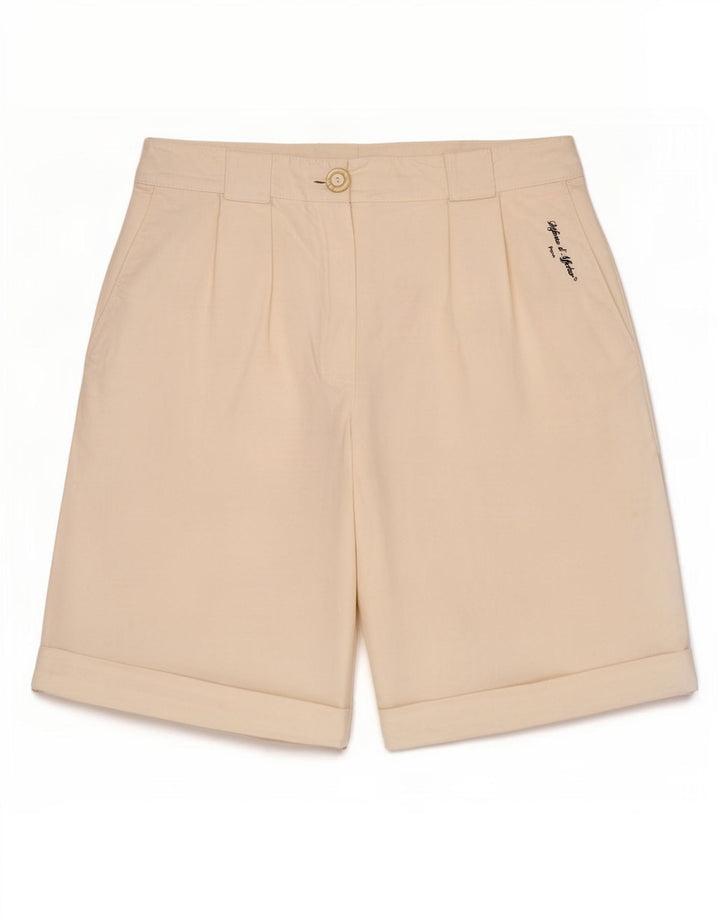 Vintage damskie szorty Chino średnie W28 w kolorze złamanej bieli