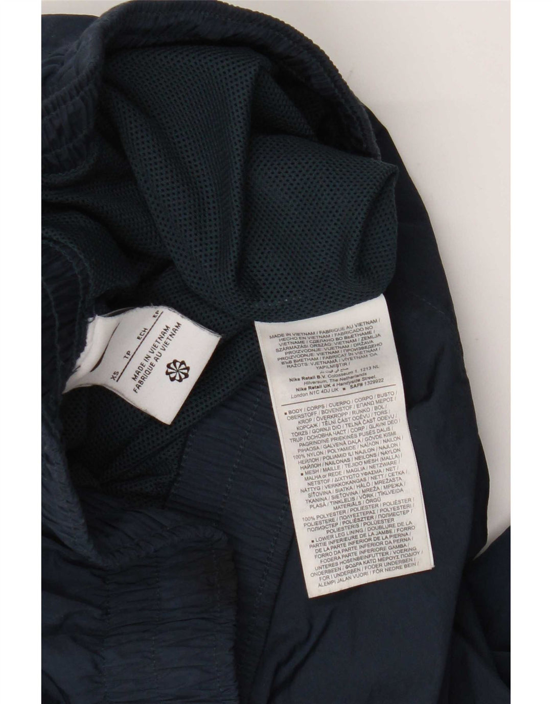 Męskie spodnie dresowe Nike Joggers XS Granatowy poliester
