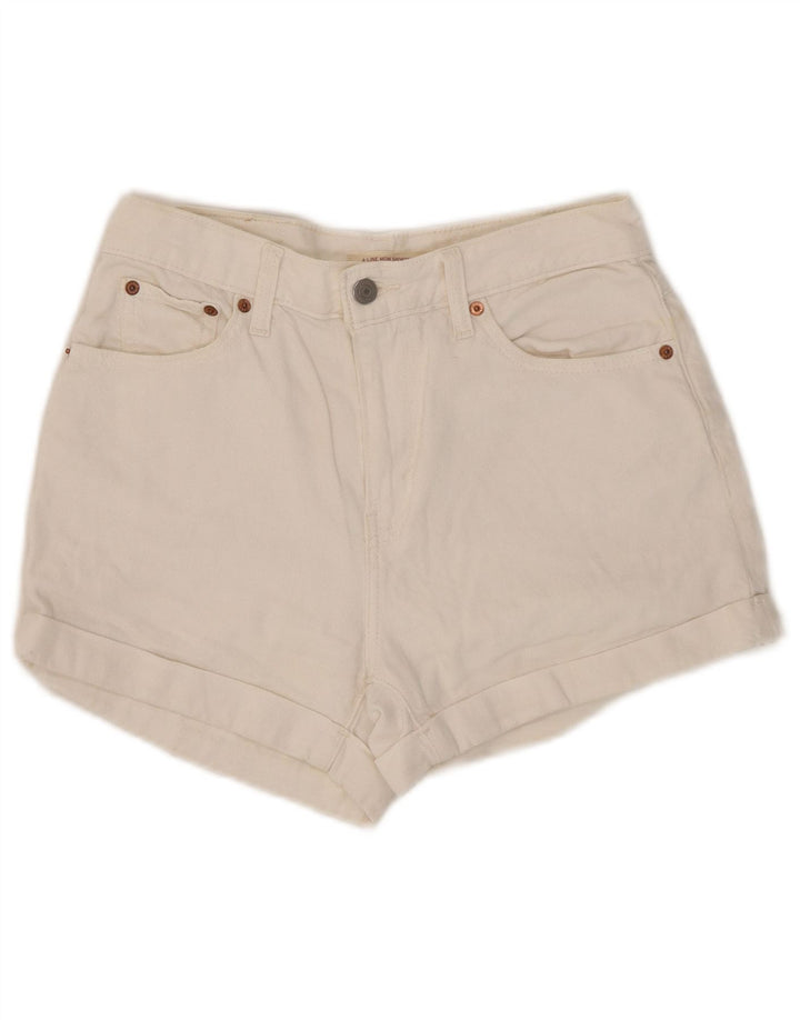 Damskie spodenki jeansowe Levi's W27 Small White
