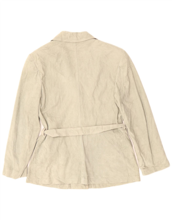 Damska marynarka zapinana na 3 guziki Pollini UK 14 Średnia zieleń