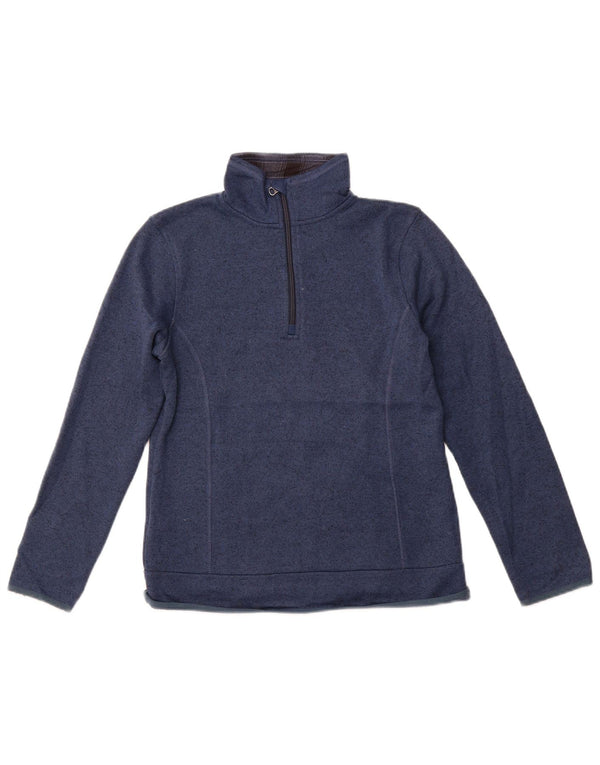Damska bluza z zamkiem błyskawicznym EDDIE BAUER UK 10 Small Blue Flecked
