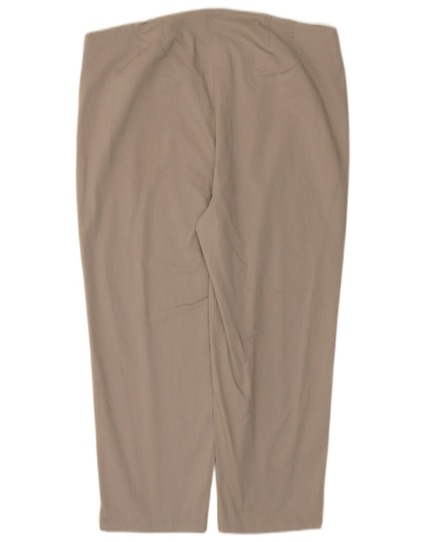 Spodnie damskie Marks & Spencer Straight Capri UK 14 Large W34 L22 Szare