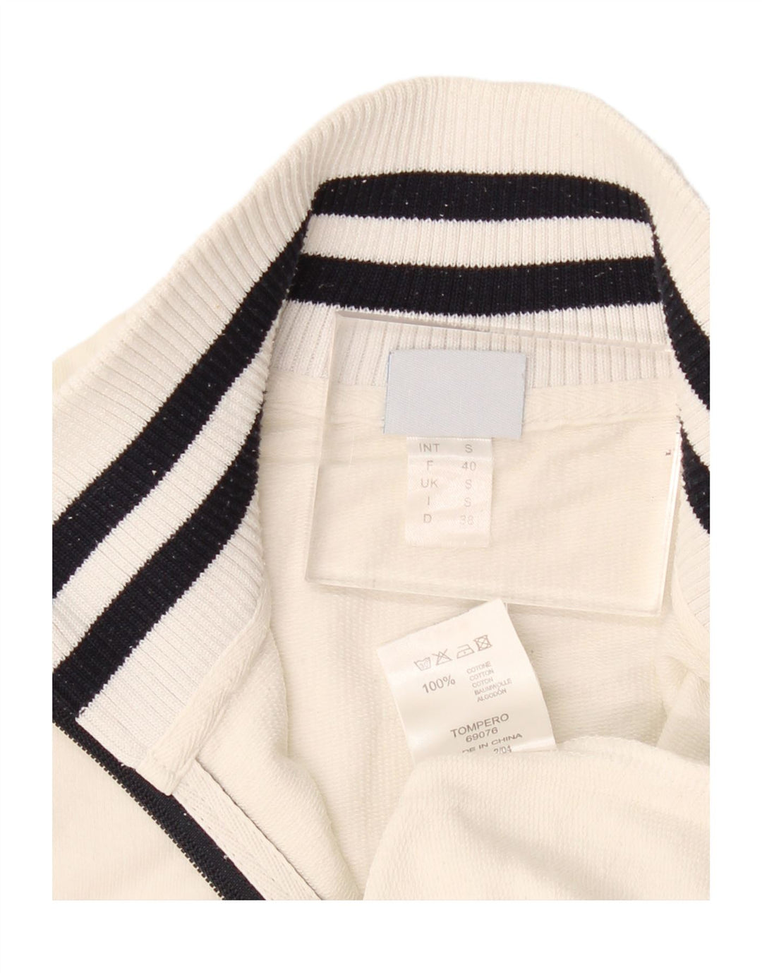 Damska kurtka dresowa Arena UK 10, mała, biała, bawełniana