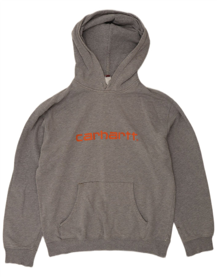 Męski sweter z kapturem Carhartt, duży, szary
