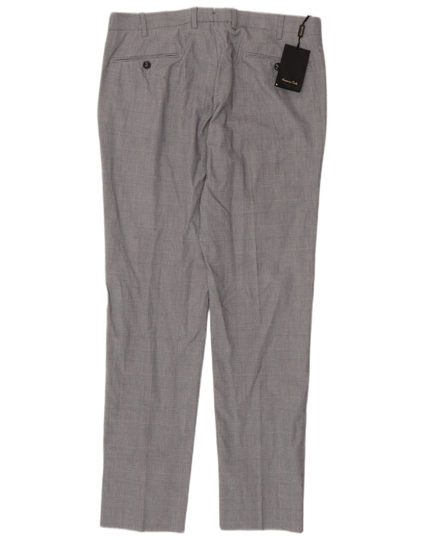 Spodnie męskie Massimo Dutti EU 44 Large W34 L33 Szara pepitka