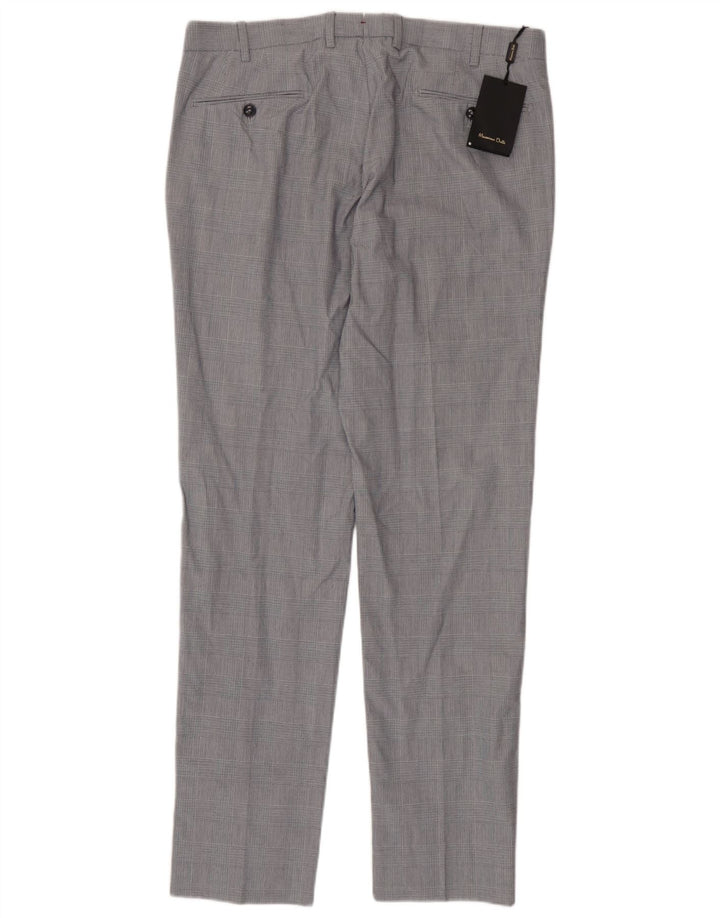 Spodnie męskie Massimo Dutti EU 44 Large W34 L33 Szara pepitka
