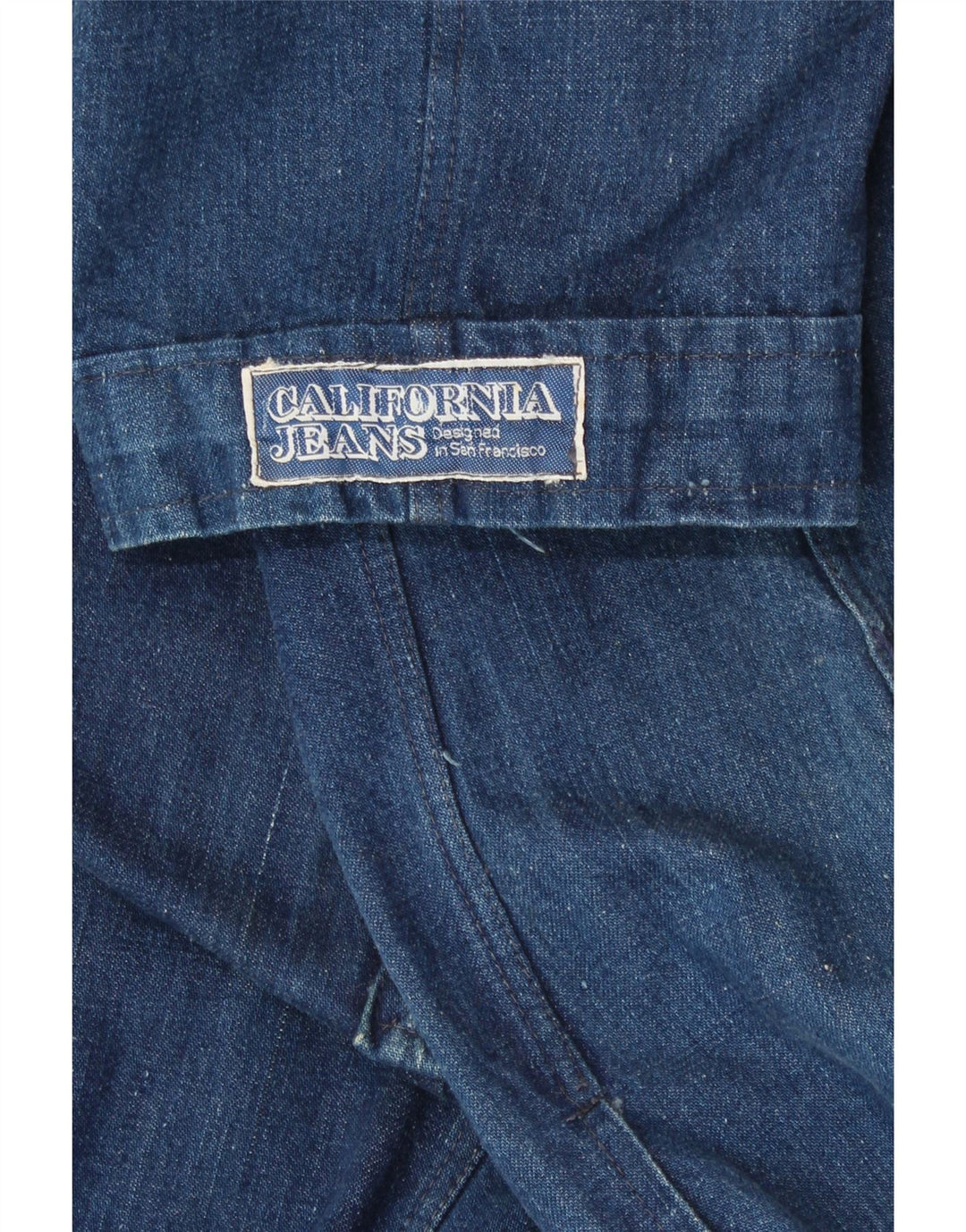 Damska sukienka jeansowa VINTAGE UK 12 Średni niebieski