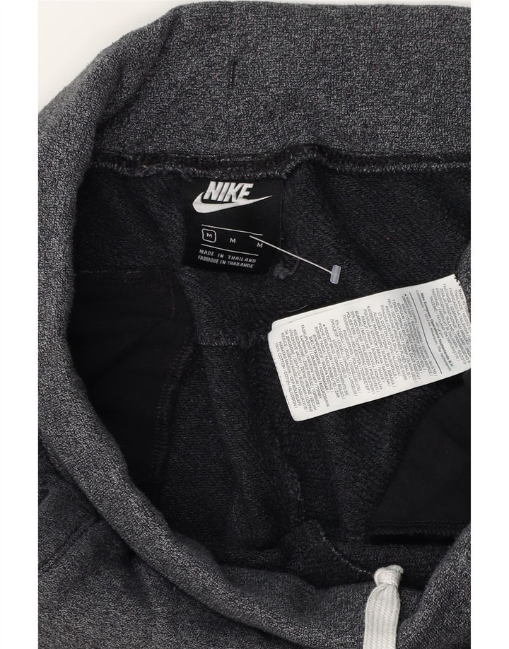 Męskie spodnie dresowe NIKE Joggery, średnioszare, bawełniane