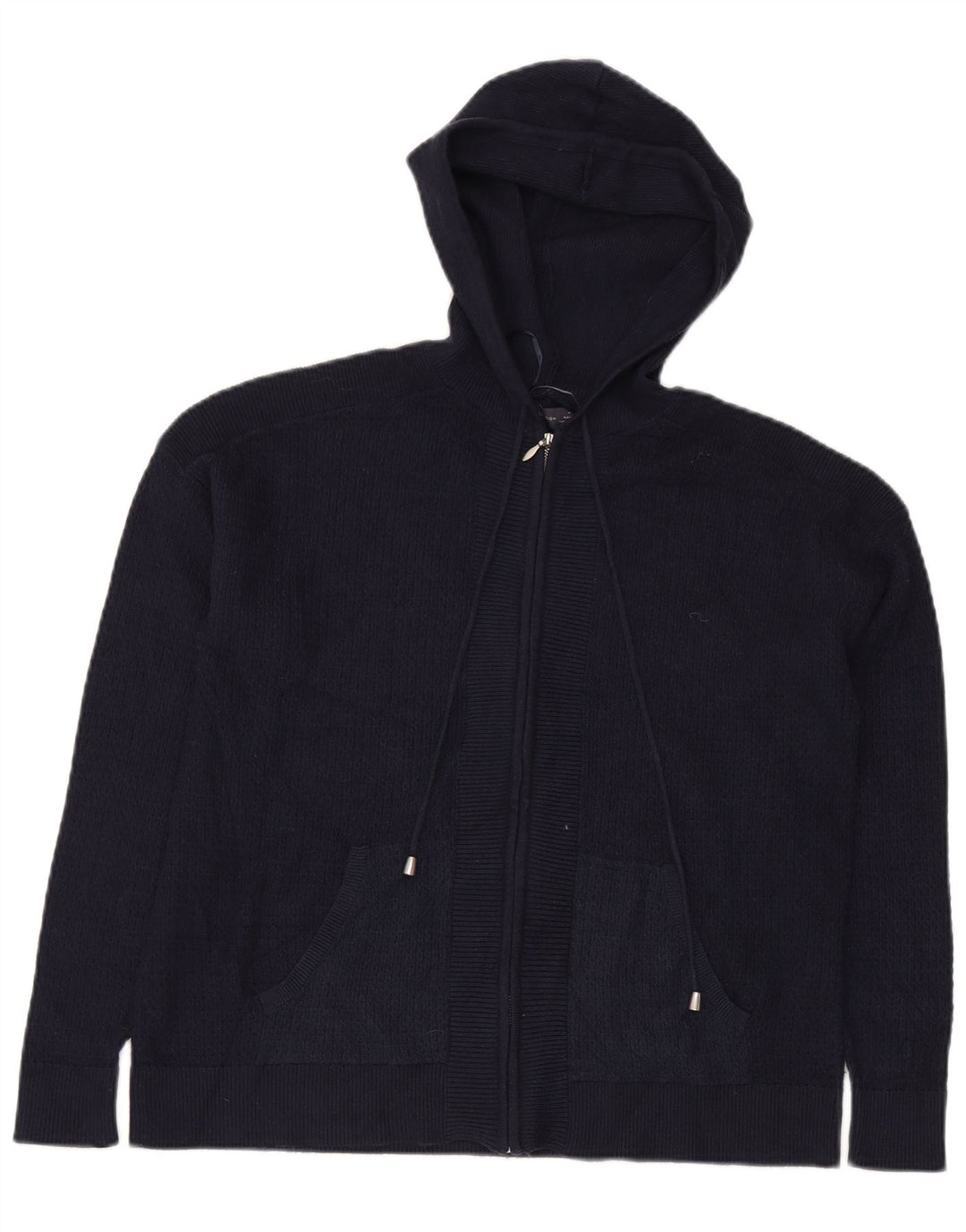 MARKS & SPENCER Damski sweter o luźnym kroju, UK 14, średni granat