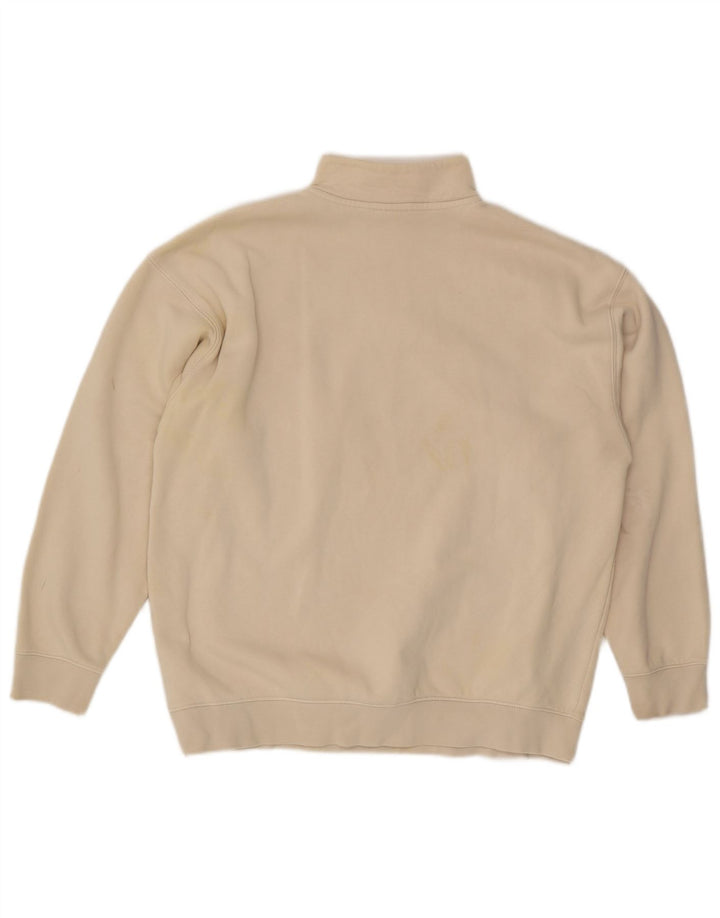 Damska bluza Adidas Oversized Graphic Jumper UK 12 Medium Beige