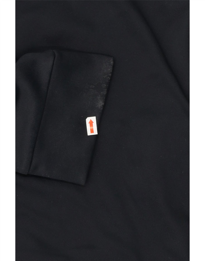 Męska kurtka dresowa Bench z grafiką, 2XL, czarny poliester