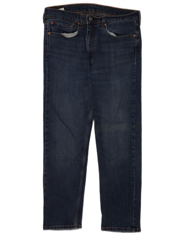 Męskie jeansy Levi's 502 Tapered W34 L30 Niebieskie bawełniane