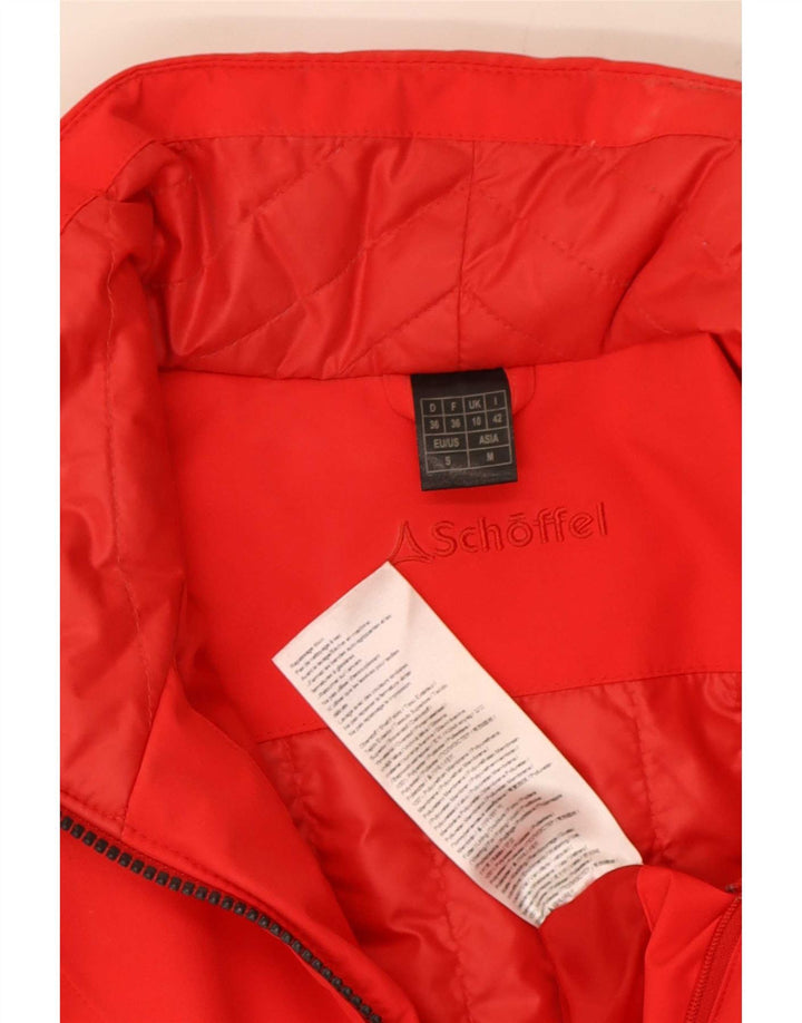 Damska kurtka bomberka Schoffel UK 10, mała, czerwona, poliester