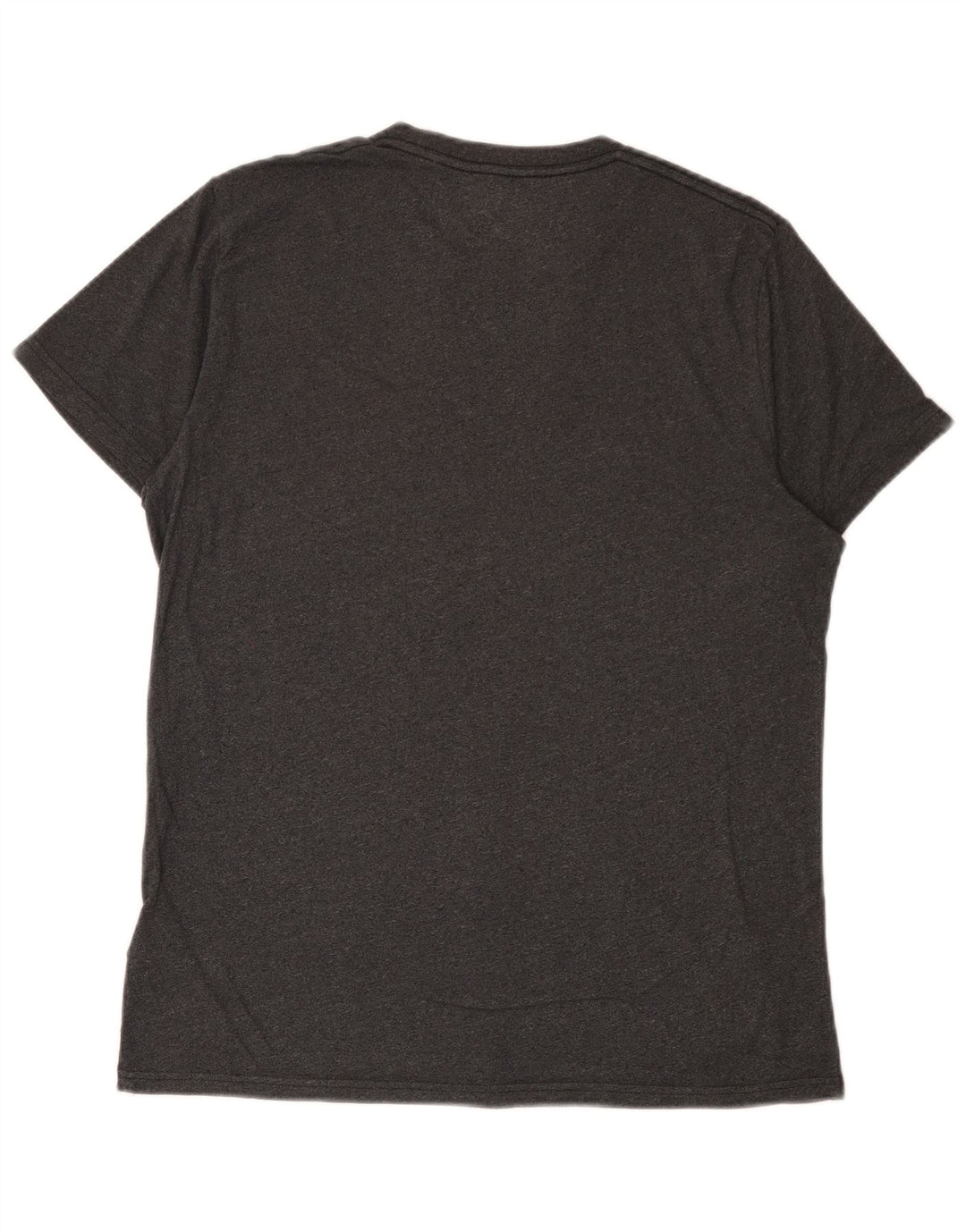 T-shirt męski Hollister Top, średnioszary, bawełniany