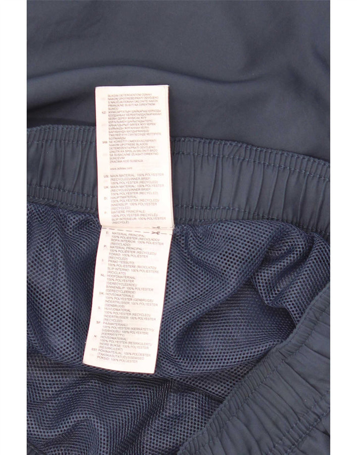 Damskie spodenki sportowe Adidas UK 10, małe, granatowe, poliestrowe