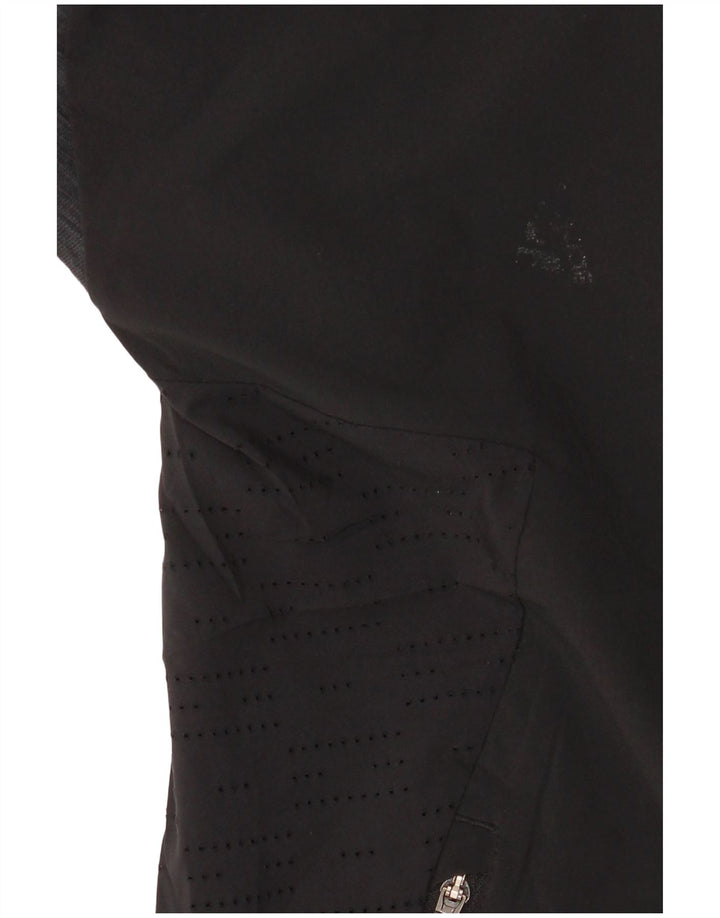 Męska kurtka dresowa Nike, mała, czarna, z poliestru w cętki