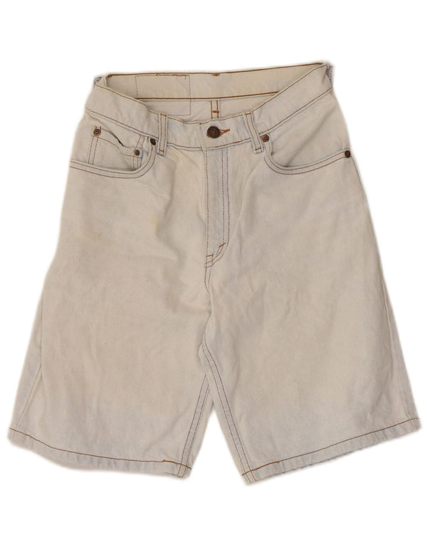Damskie spodenki jeansowe Levi's 550 US 5 Small W25 Niebieskie bawełniane