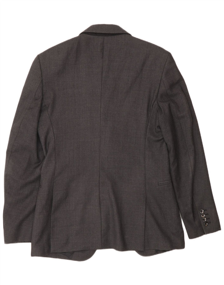 Męska marynarka zapinana na 1 guzik Reiss UK 36 Small Grey