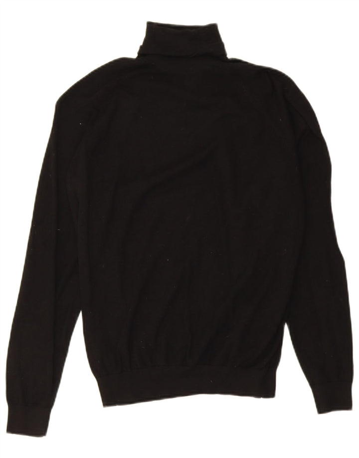 Sweter damski Zara z golfem UK 10, mały, czarny