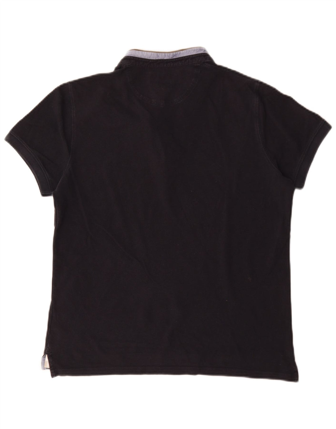 Męska koszulka polo Massimo Dutti, bawełniana, w kolorze średniego granatu