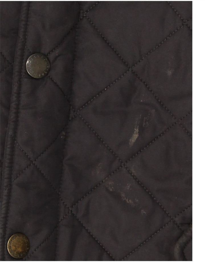 Męska pikowana kurtka Barbour UK 42 XL granatowa
