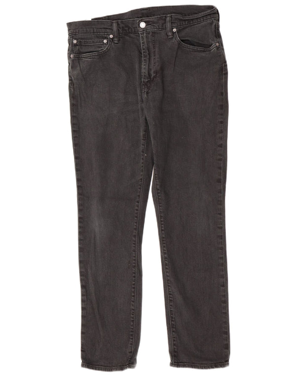 Męskie jeansy Levi's W36 L32 Czarne bawełniane