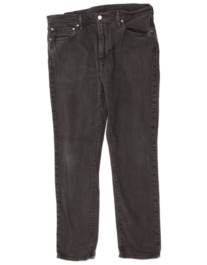 Męskie jeansy Levi's W36 L32 Czarne bawełniane