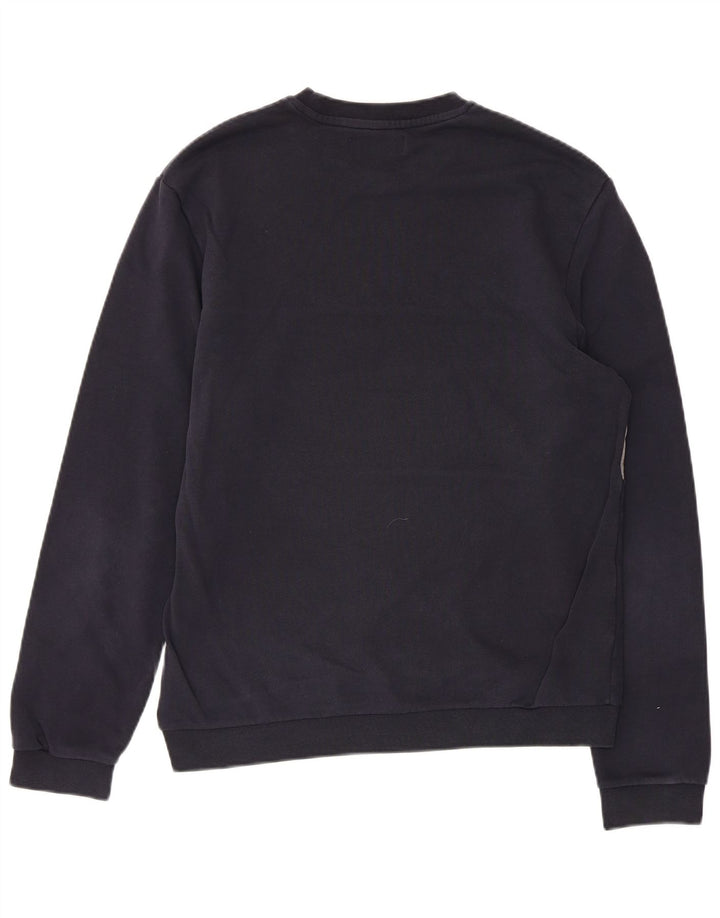 Damska bluza dresowa FRED PERRY UK 14, średni granat, blok kolorów