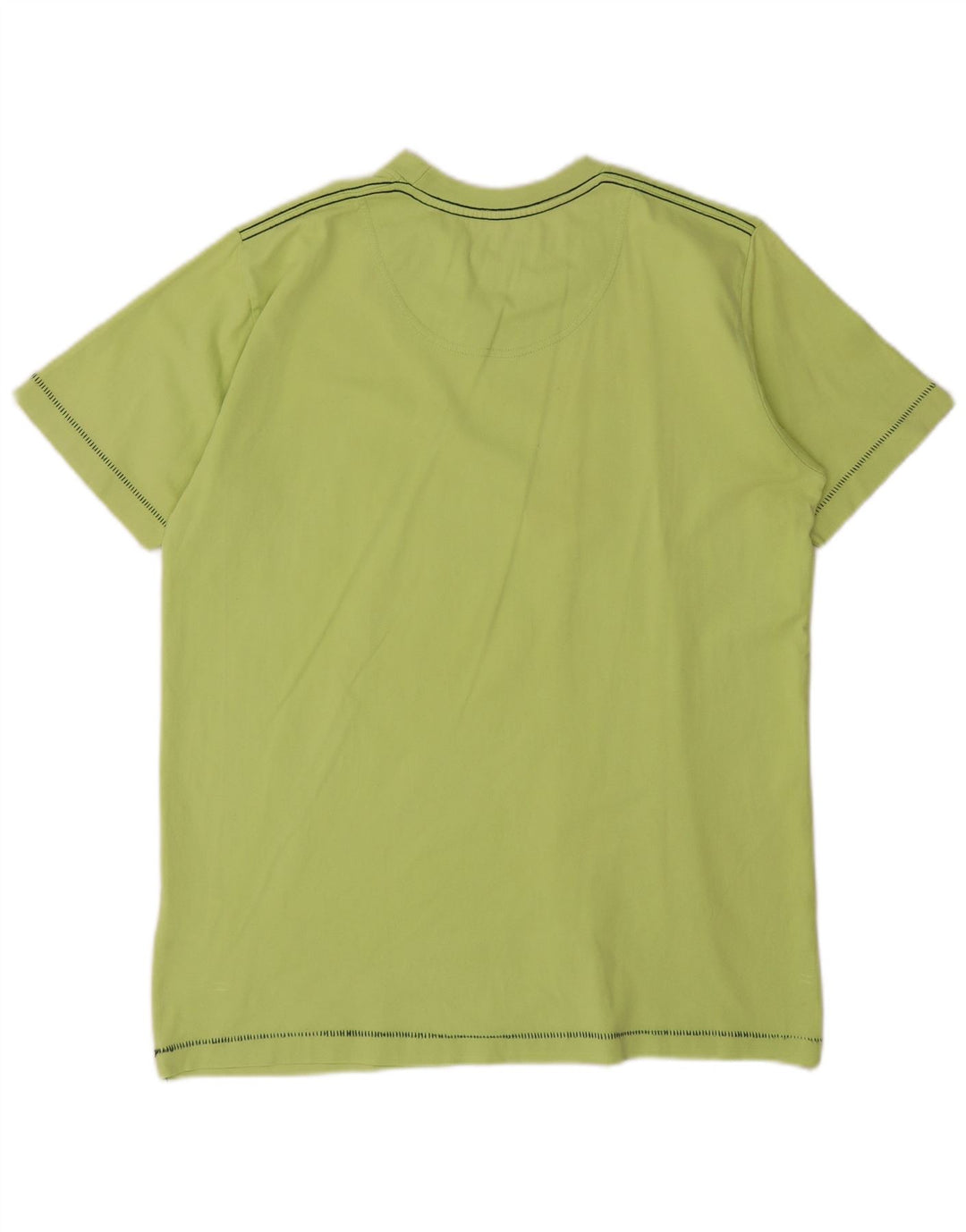 Męski T-shirt z grafiką Murphy & Nye, duży, zielony, bawełniany