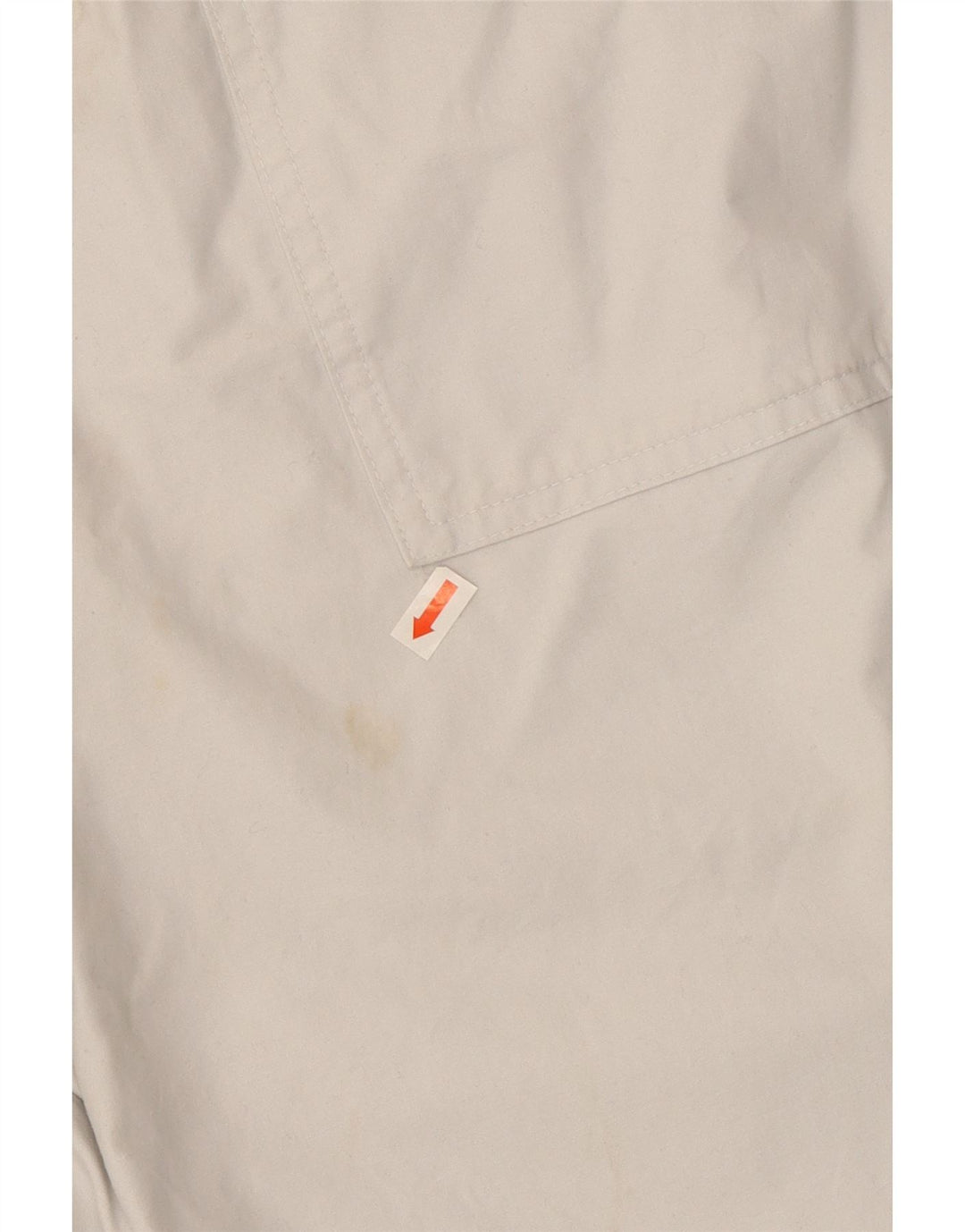 Męskie, oversize'owe spodenki chino Nike XS W26, biała bawełna
