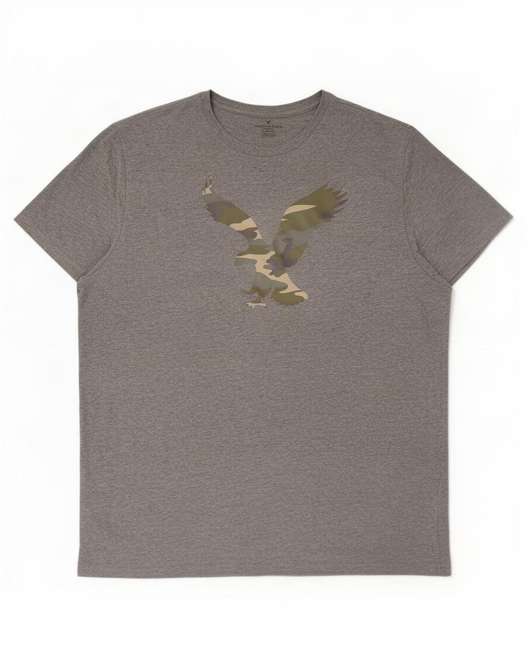 Męska koszulka z grafiką American Eagle, 2XL, szara bawełna