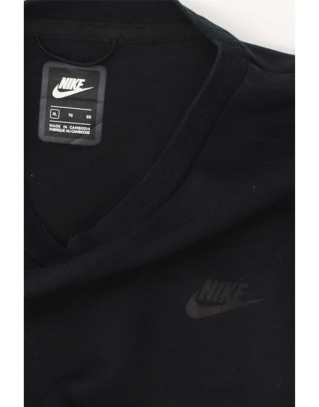 Męska koszulka Nike z długim rękawem XL, granatowa