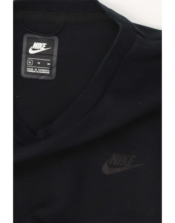 Męska koszulka Nike z długim rękawem XL, granatowa