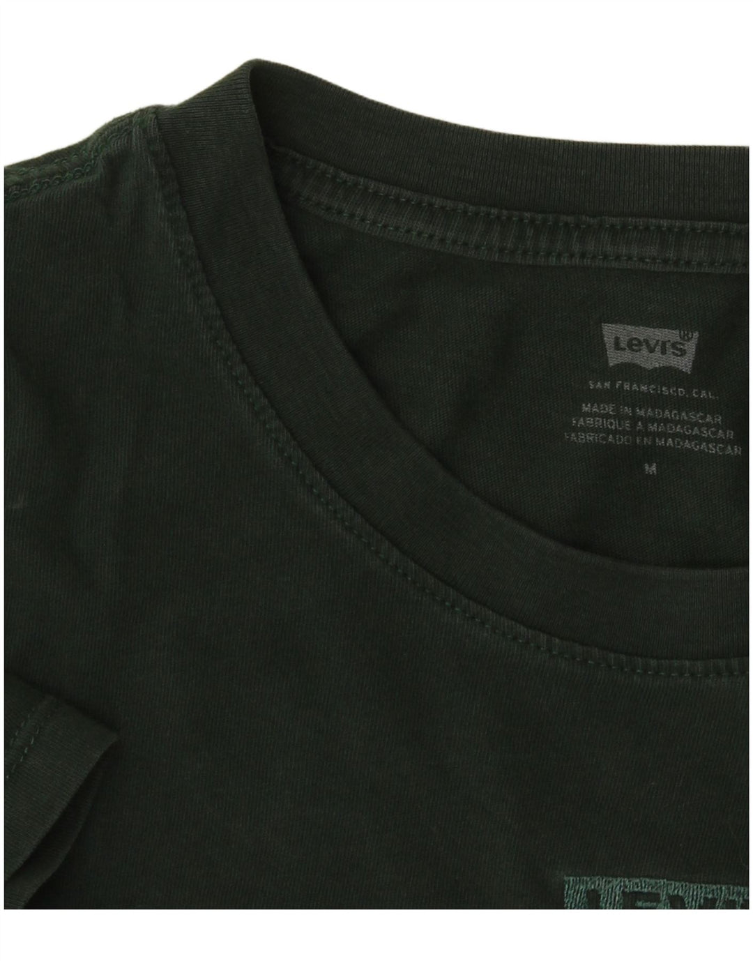 Damski T-shirt Levi's Crop Top UK 14 Średni Zielony