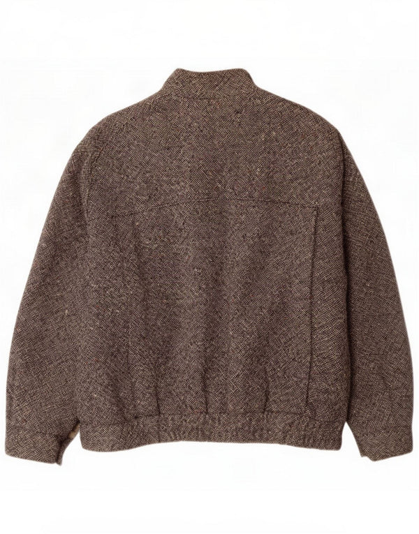 Męska kurtka Bomber Vintage UK 40 Large Grey Flecked