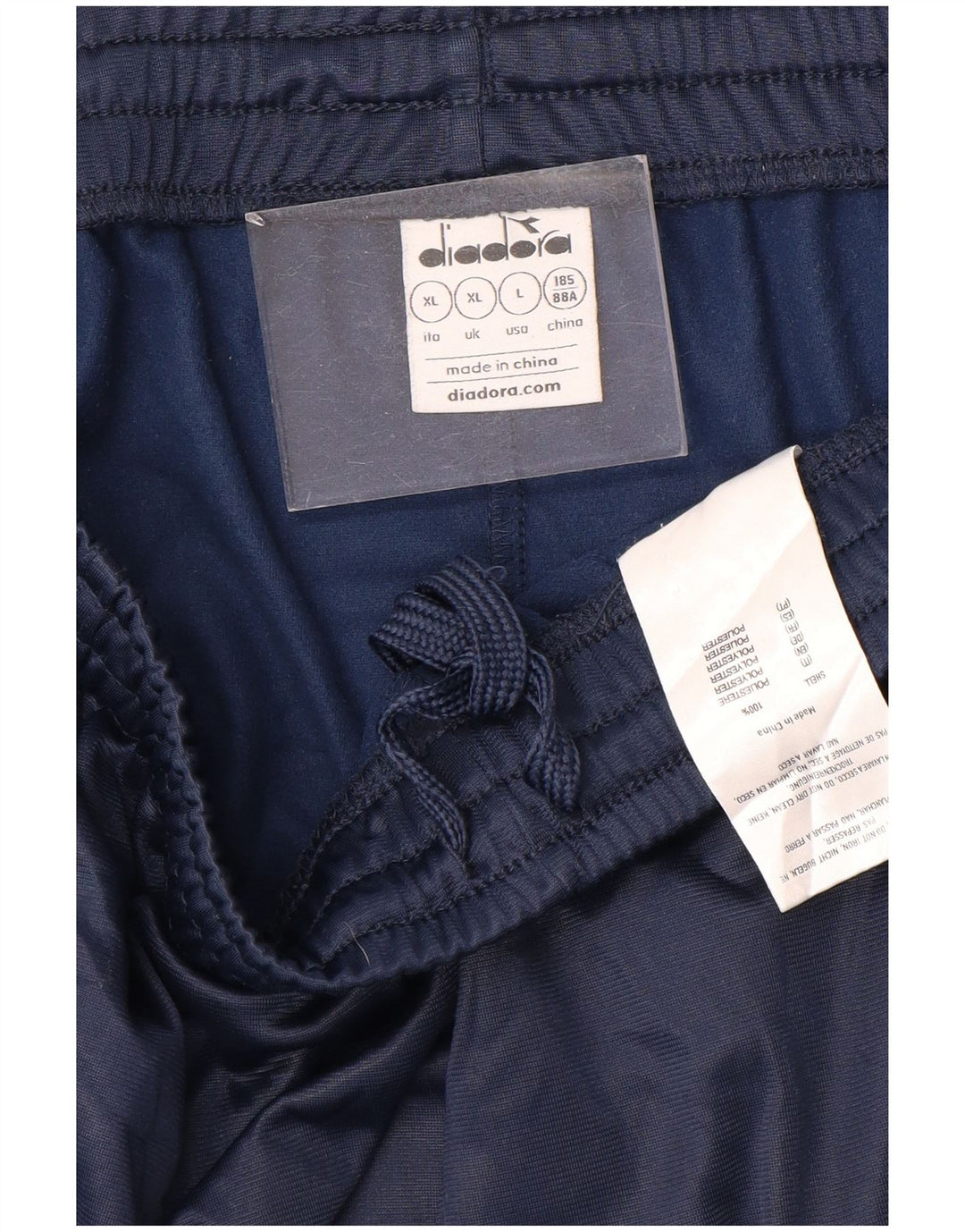 Męskie spodnie dresowe DIADORA Joggers XL Granatowy poliester