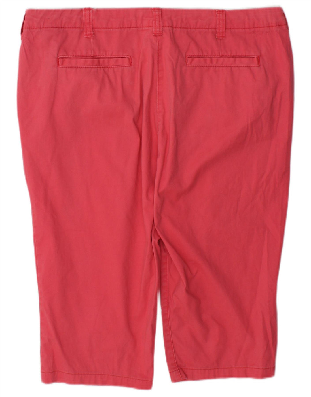Marks & Spencer Damskie Bermudy UK 16 Duże W34 Różowe Bawełniane