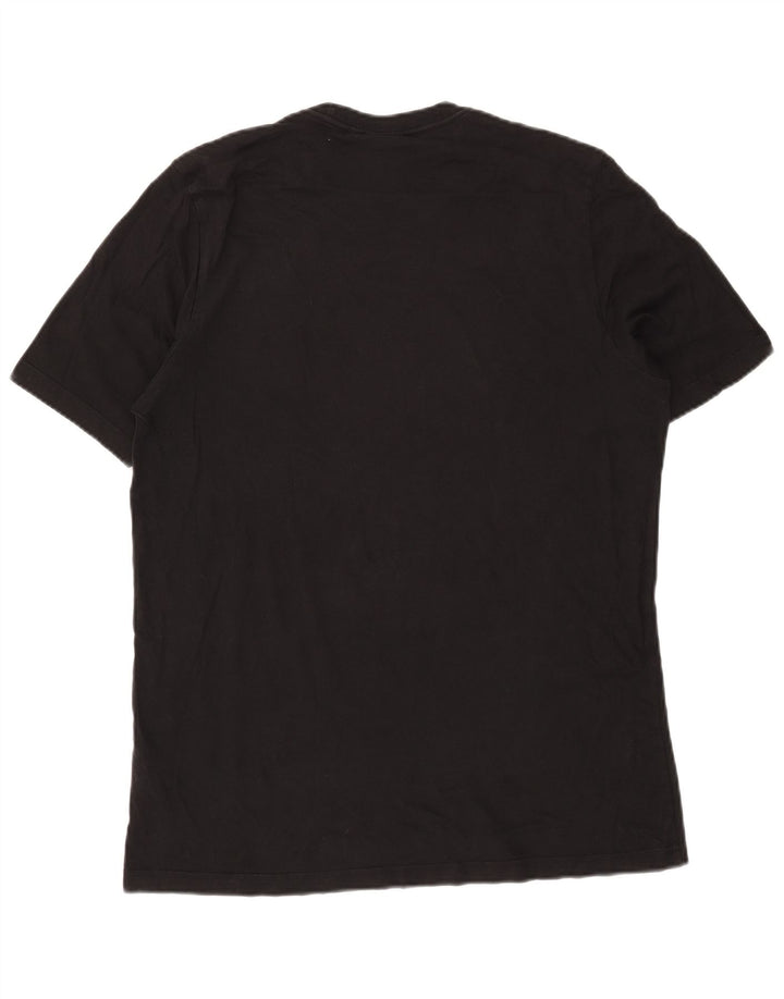 Adidas Męski T-shirt Top Duży Czarny Bawełniany