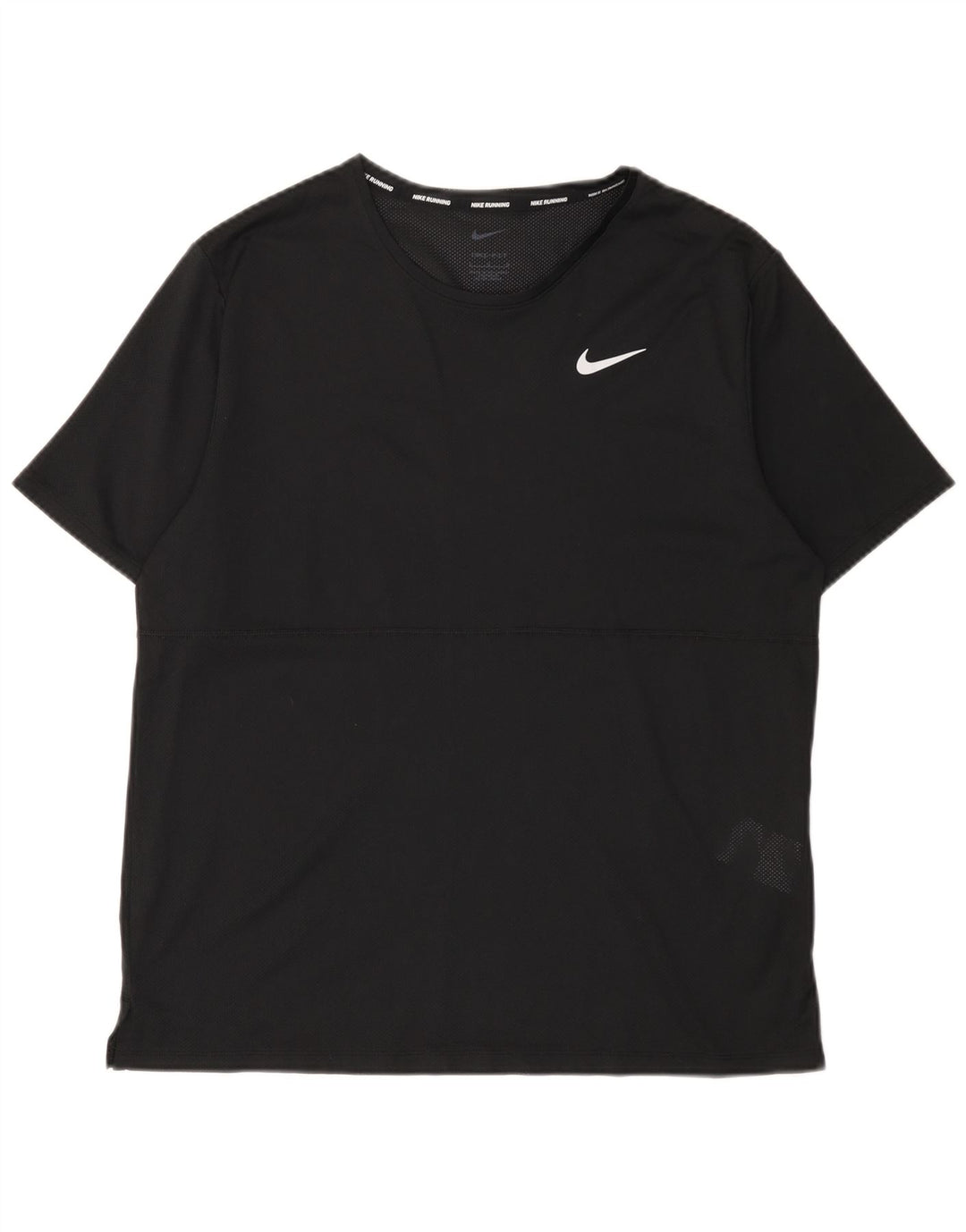 Męski T-shirt Nike Dri Fit, duży, czarny, poliestrowy