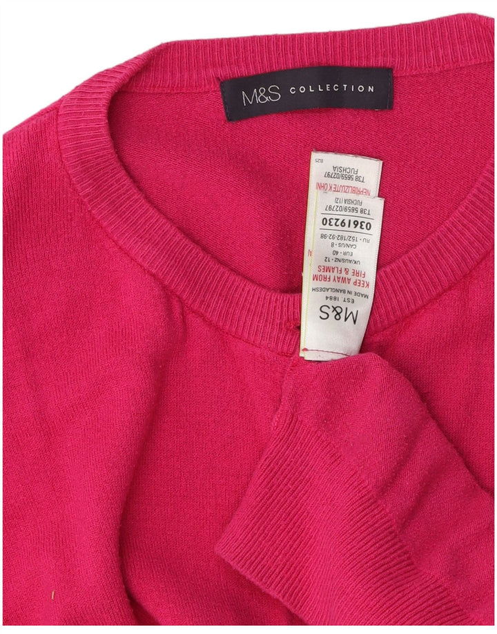 Sweter damski Marks & Spencer UK 12, średnioróżowy, wiskoza