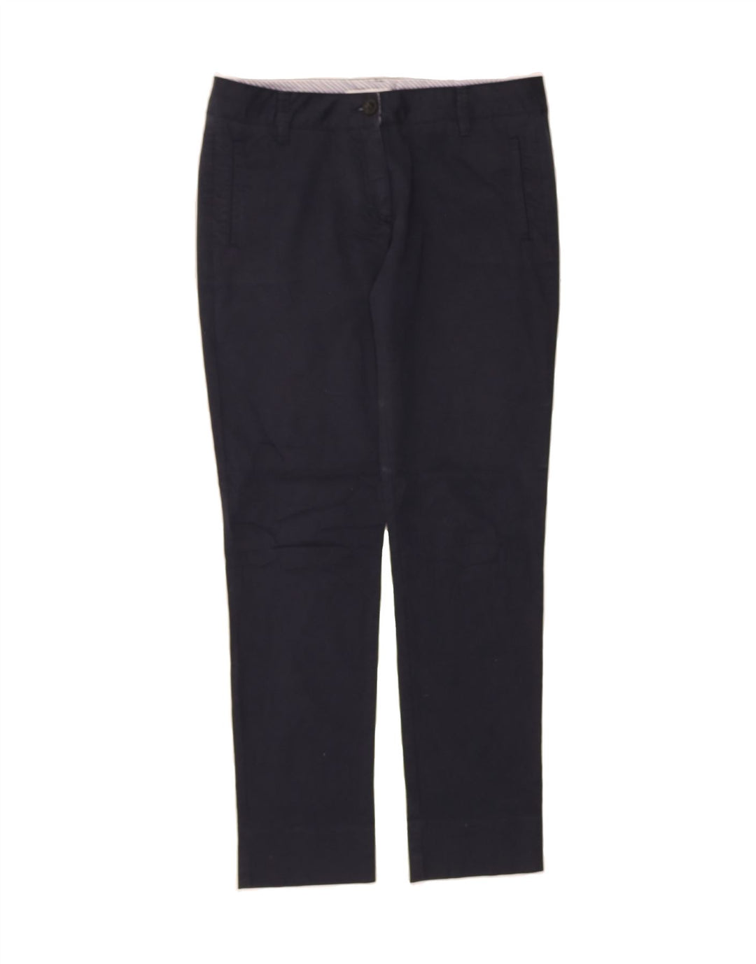 NORTH SAILS Womens Slim Chino Trousers IT 42 Medium W30 L28 Navy Blue Vintage North Sails and Second-Hand North Sails from Messina Hembry 