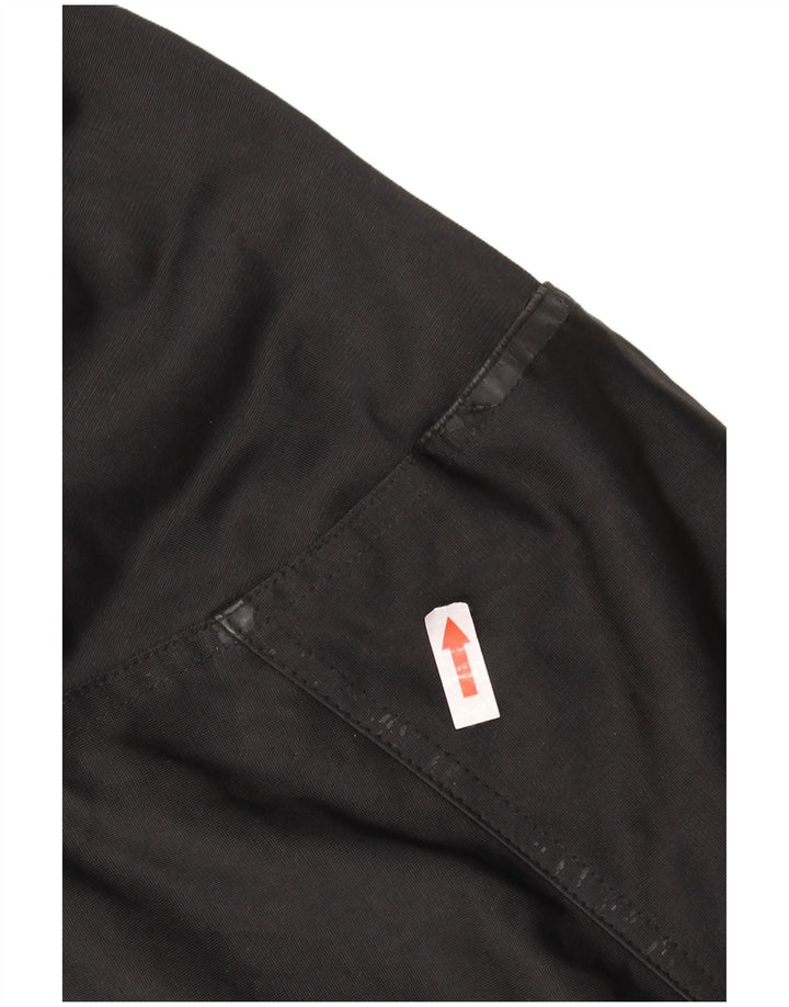 Damska bluza dresowa oversize z kapturem ADIDAS UK 14, duża czarna