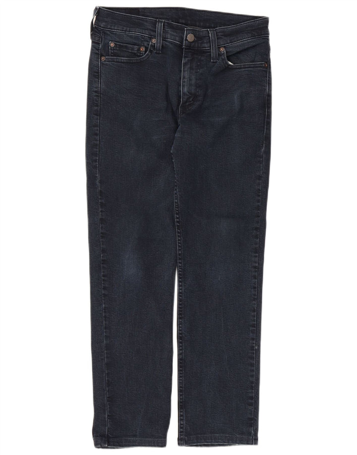 Męskie jeansy Levi's 511 Slim W30 L27 Granatowa bawełna