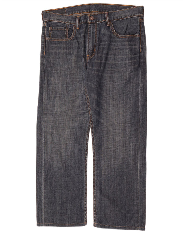 Męskie jeansy Levi's 559 Straight W34 L30 Niebieskie bawełniane