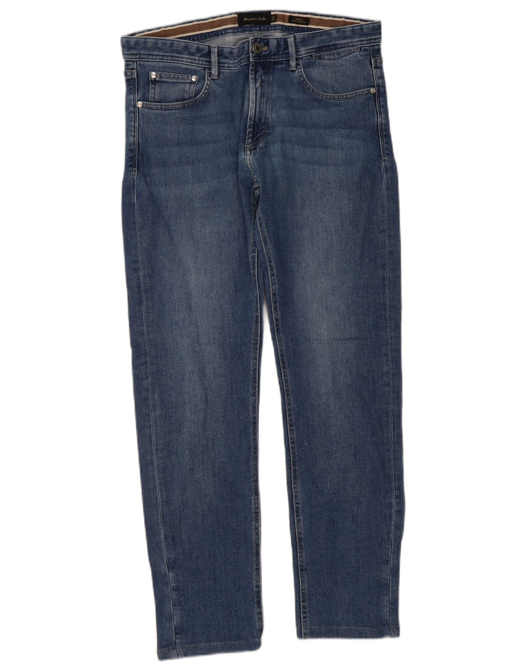Jeansy męskie Massimo Dutti EU 42 Large W32 L30 Niebieskie