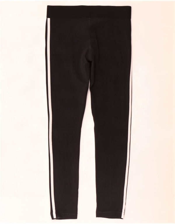 Legginsy Damskie Adidas UK 8/10 Małe Czarne Bawełniane