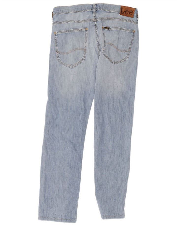 Damskie jeansy Lee Slim W31 L34 Niebieskie bawełniane
