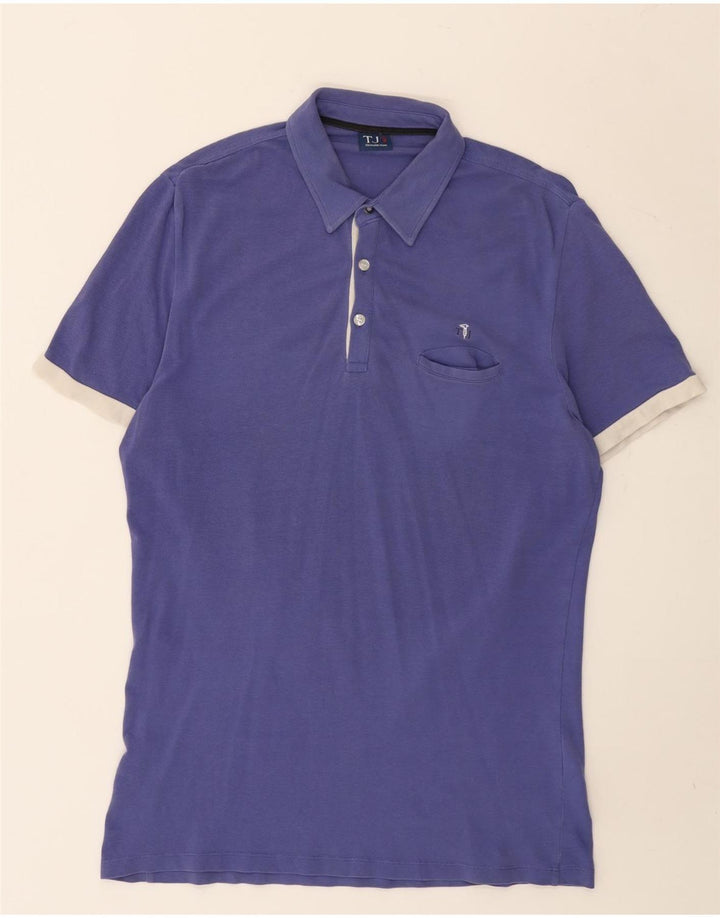 Męska koszulka polo Trussardi Jeans, duża, fioletowa